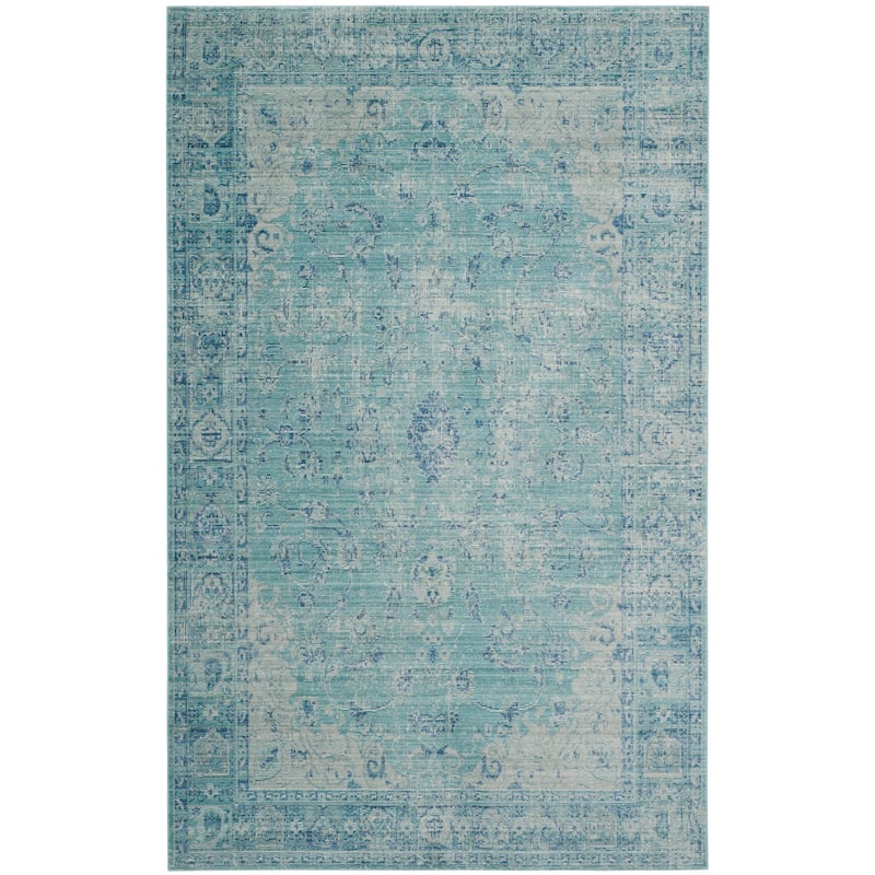 SAFAVIEH Valencia Chryssa Distressed Vintage Boho Oriental Polyester Rug