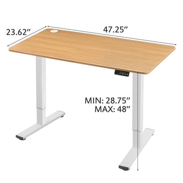 dimension image slide 0 of 5, Homall Electric Height Adjustable Standing Office Desk