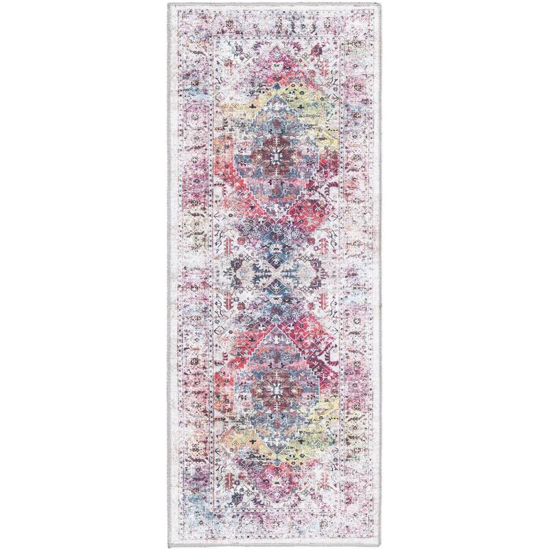 Traditional Tira Collection Area Rug - 2'x5' - Multi