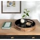 preview thumbnail 4 of 27, Kate and Laurel Ehrens Round Decorative Wood Tray
