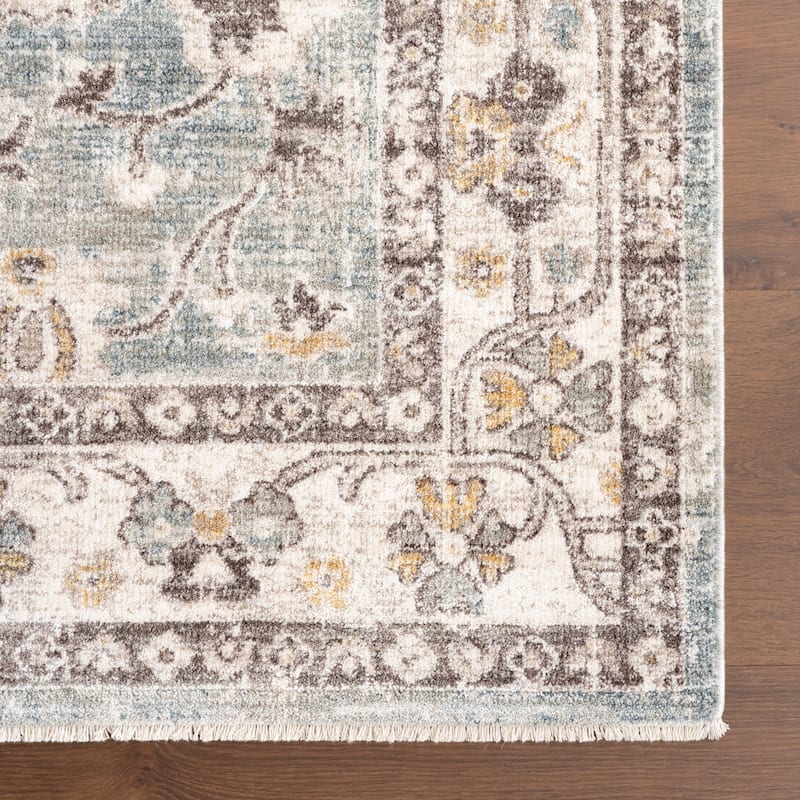 Nuloom Delvina Vintage Traditional Medallion Area Rug