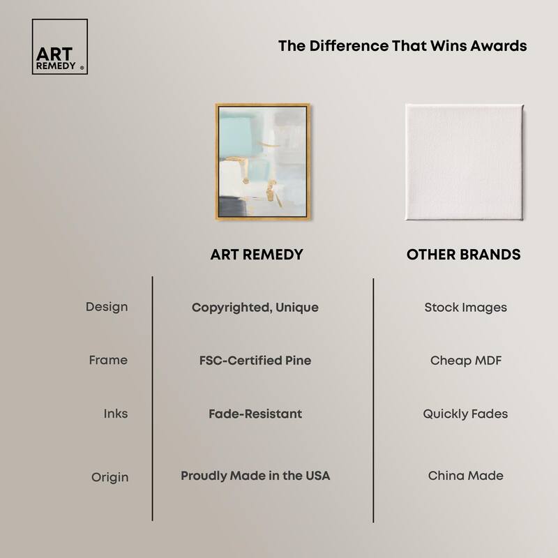 Pale Radiance I Canvas by Art Remedy