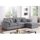 preview thumbnail 18 of 40, 6 - Piece Chenille Sectional