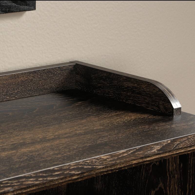 Engineered Wood Farmhouse Bookcase with Ten Spacious Cubbies, White