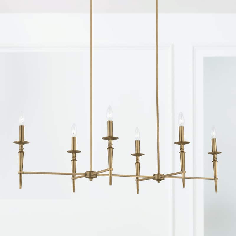 Abbie 48" 6-light Island Fixture/ Chandelier