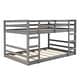 preview thumbnail 4 of 18, Stylish & Contemporary Design Wood Bunk Bed with Ladder, Sturdy and Durable Frame, Maximized space