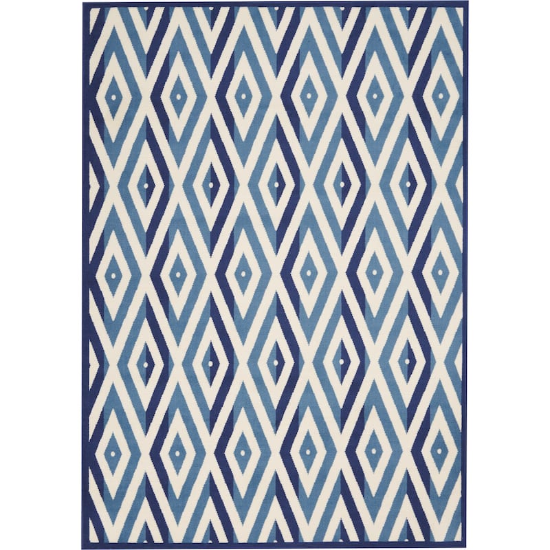 Nourison Grafix Modern Geometric Area Rug