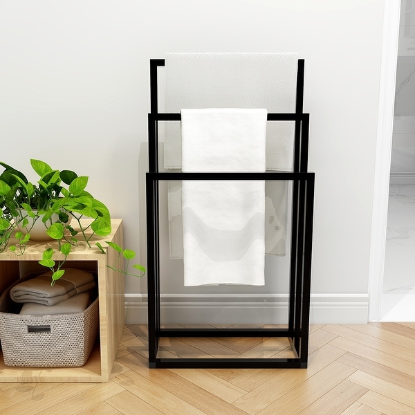 Freestanding Towel Rack 3 Tiers Hand Towel Holder On Sale Bed