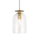 Option Brushed Gold / Clear Glass