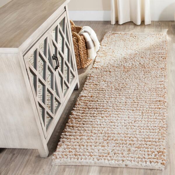 Shop Safavieh Handmade Aspen Shag Ashton Solid Wool Rug Overstock 11877925