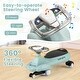 preview thumbnail 17 of 20, Babyjoy Wiggle Car with Hauling Rope Ride on Toy with Under-Seat - See Details