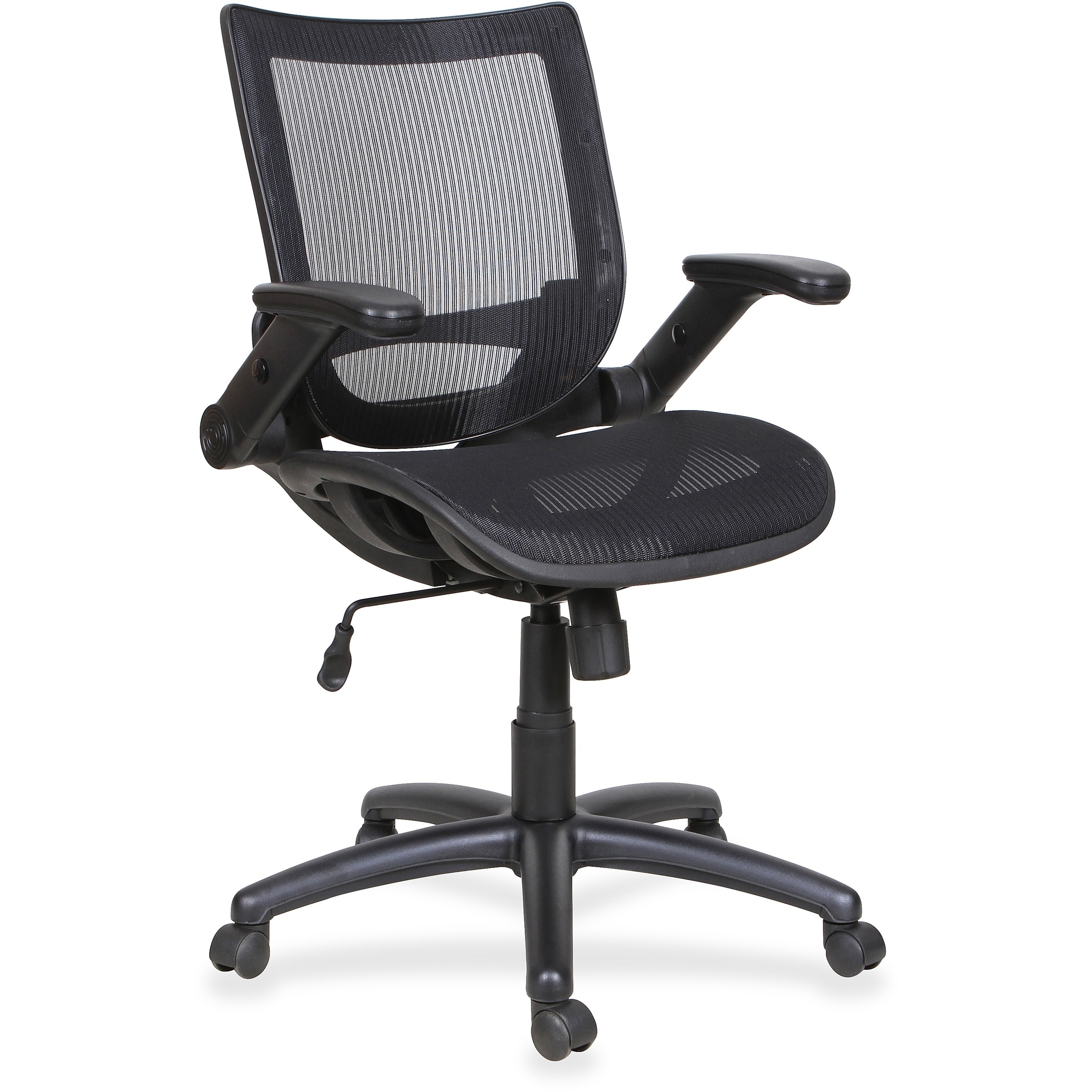 Lorell mesh back store armless task chair