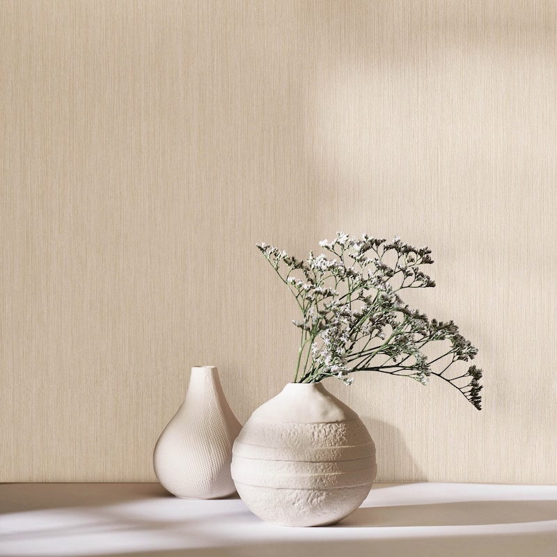 Galerie Wallcoverings Earth Collection Textured Strands Effect Wallpaper Roll