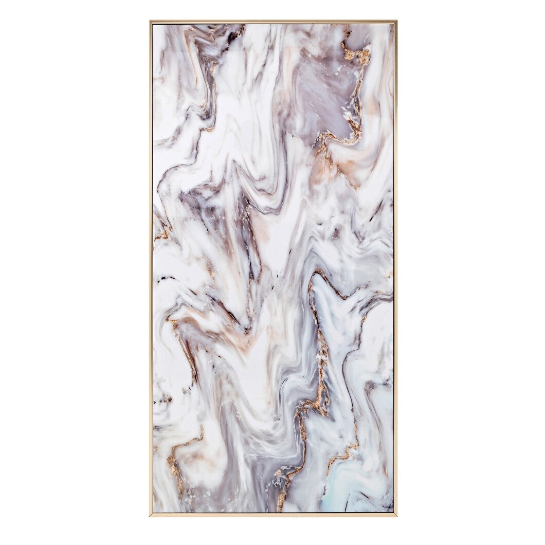 Shop Imax Home 78260 Shirke 47 1 2 X 24 Fir Wood Framed Acrylic