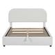 preview thumbnail 15 of 23, Full Size Teddy Upholstered Platform Bed with Hydraulic Storage System