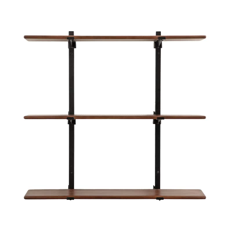 Kate and Laurel Atwood Wall Shelf - 32x10x30