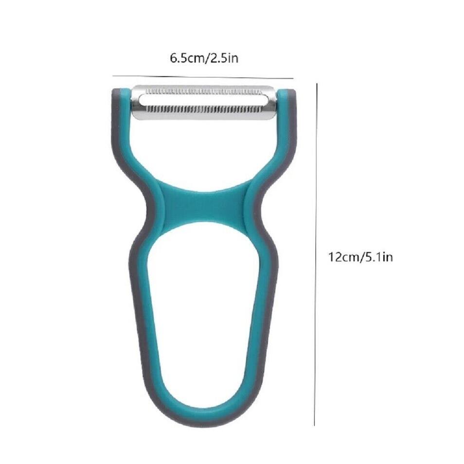 3 Pcs Stainless Steel Vegetable and Fruit Peeler Set Bed Bath