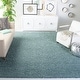 preview thumbnail 2 of 121, SAFAVIEH Athens Shag Ilaha 1.5-inch Thick Rug 10' x 14' - Seafoam - Rectangle
