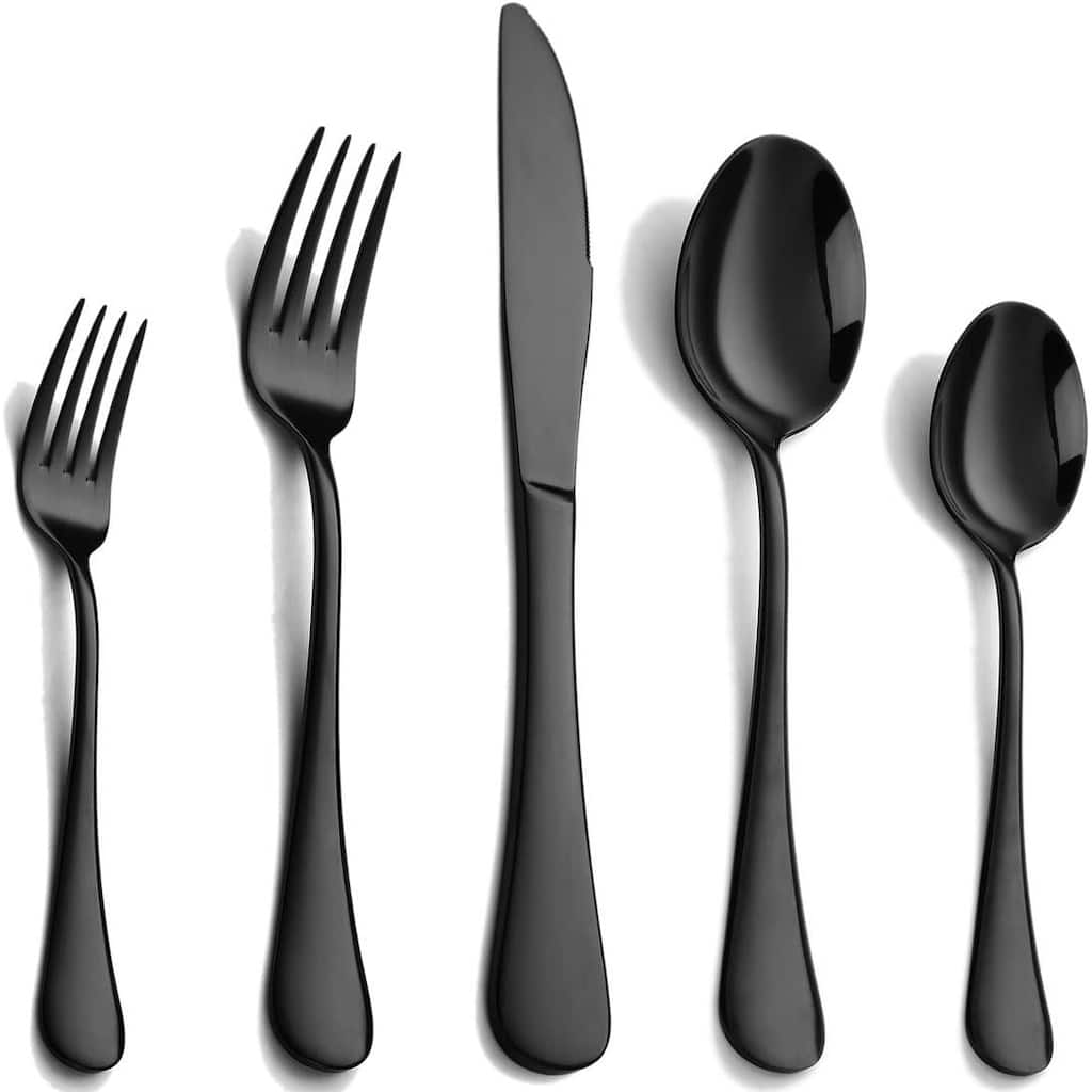 20 Piece Flatware Set Include Knife/Fork/Spoon Service for 4