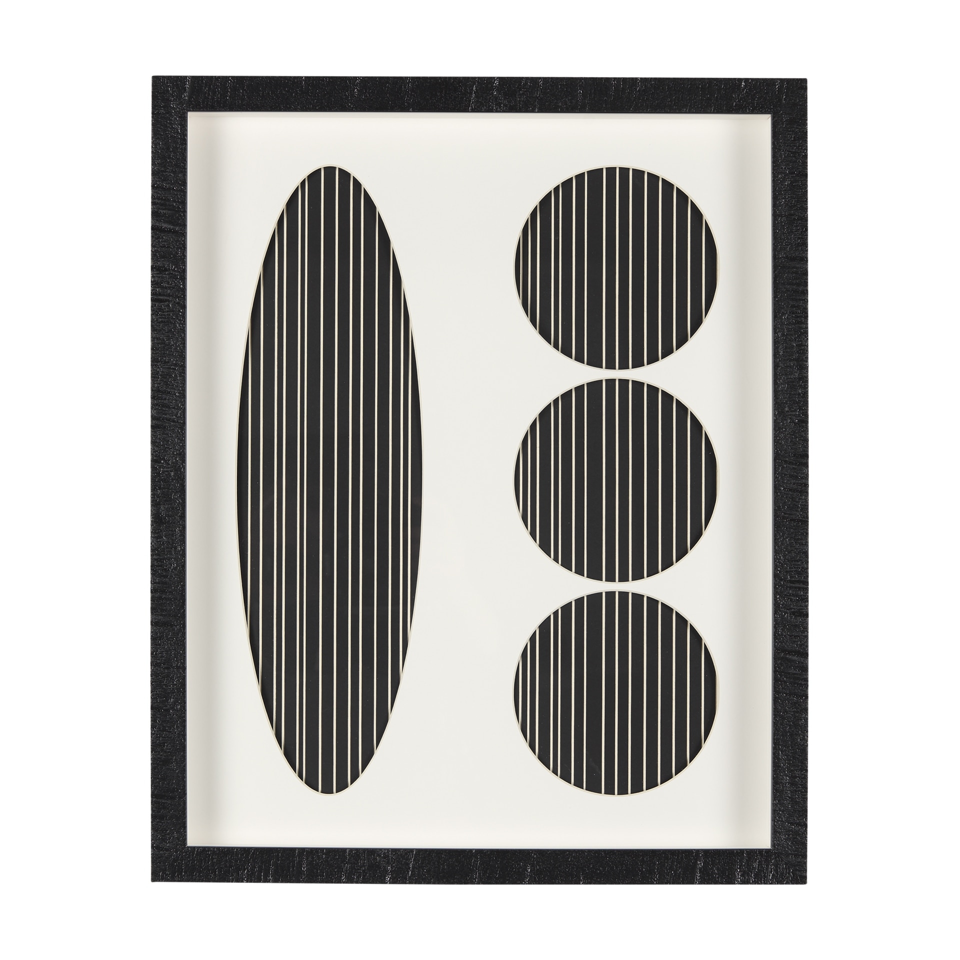 Arc & Orb 3 by Studio M a Framed Art Print Matted under Glass