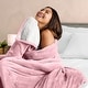 preview thumbnail 71 of 88, Bare Home Sherpa Fleece Blanket - Reversible Plush Bed Blanket