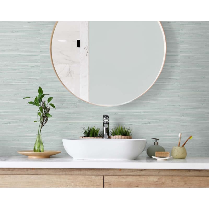 DuPont Tedlar Marion Faux Arrowroot High Performance Vinyl Unpasted Wallpaper