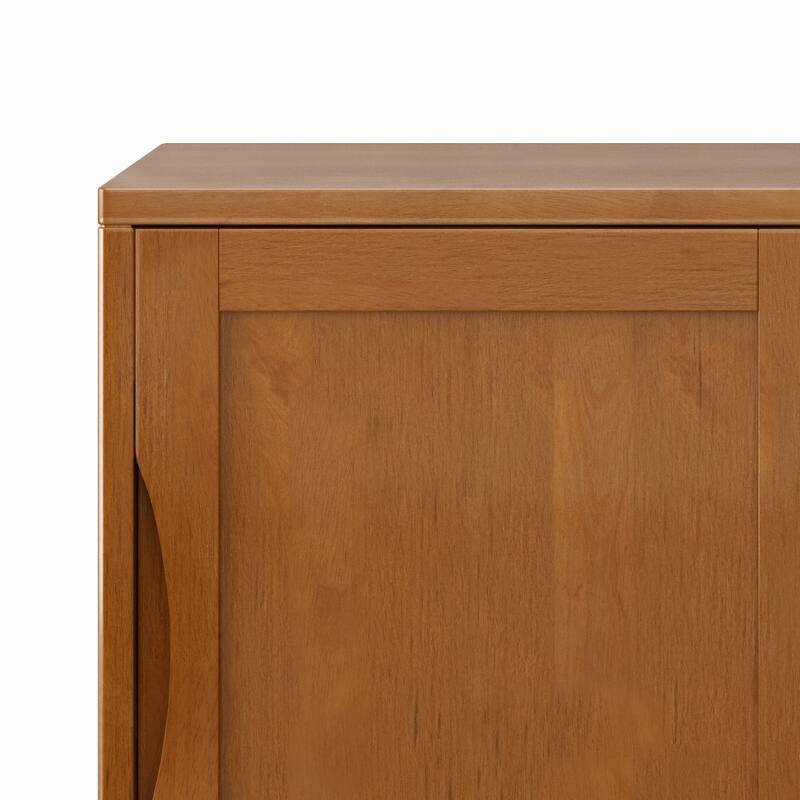 WYNDENHALL Pearson Solid Wood 30 inch Storage Cabinet (Set of 2) - 30"W x 14"D x 31"H
