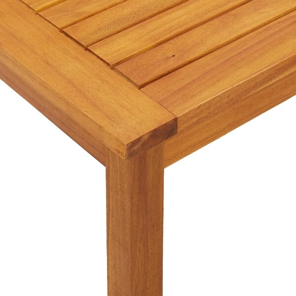 vidaXL Coffee/Side Table Solid Wood Acacia - Bed Bath & Beyond