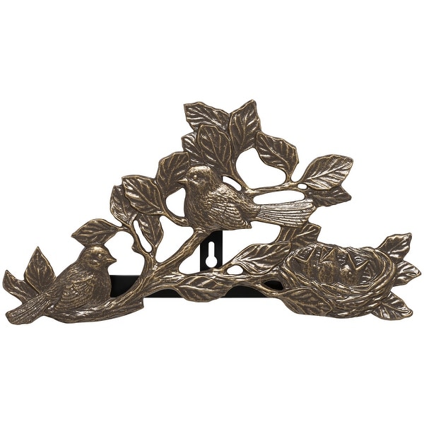 Whitehall Chickadee Hose Holder (French Bronze) - Bronze