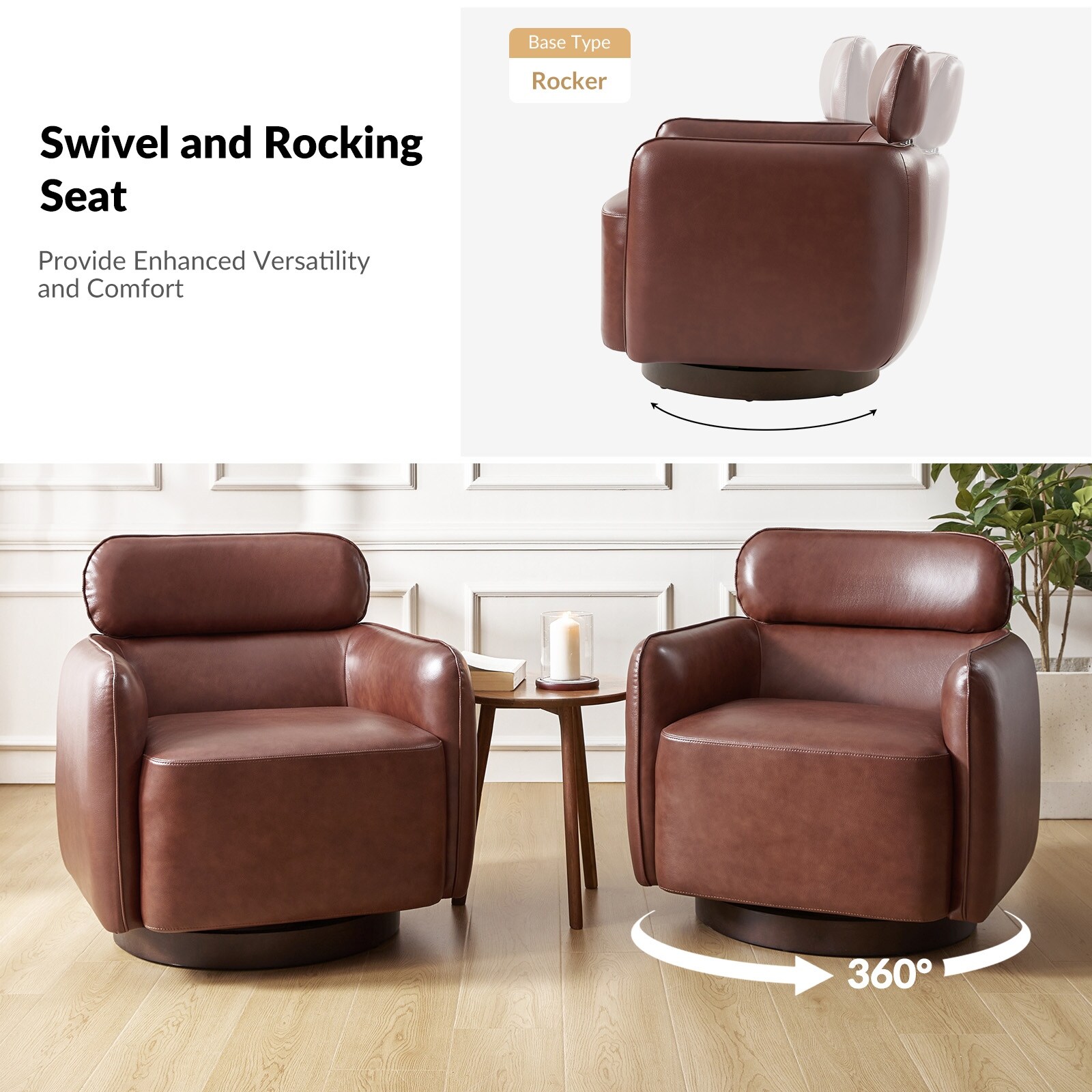 Raphael swivel barrel chair discount