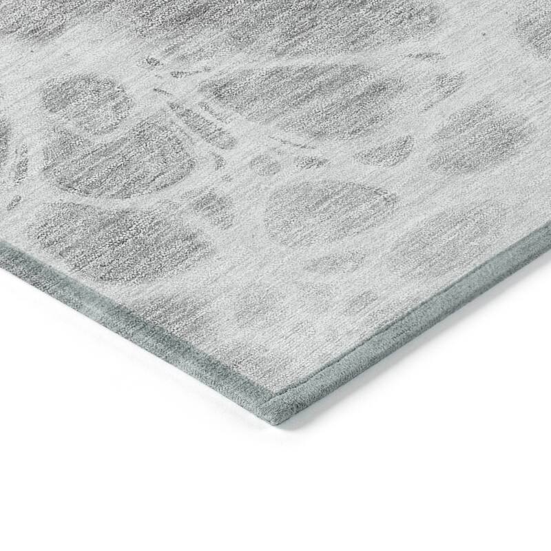 Machine Washable Indoor/ Outdoor Chantille Abstract Contemporary Rug