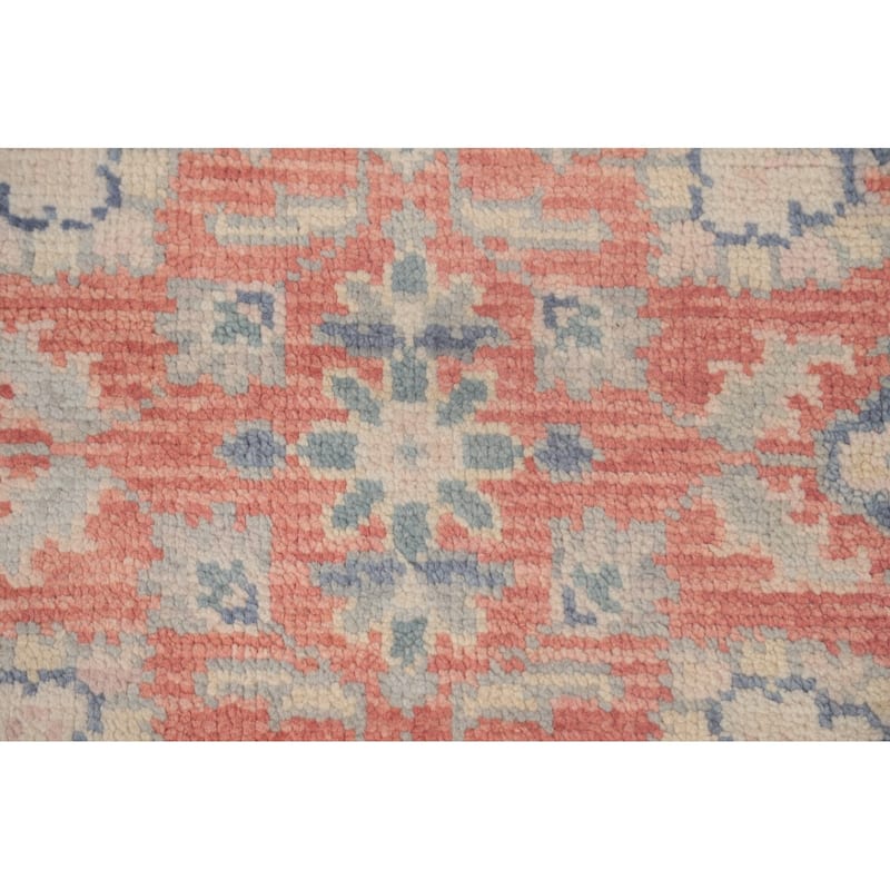 Heriz Serapi Indian Octagon Area Rug Handmade Wool Carpet - 5'10"x 5'10"
