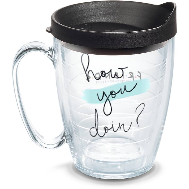 Tervis Friends - How You Doin' Made in USA Double Walled Insulated Travel Tumbler, Classic - 16oz Mug - 16oz Mug