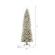 preview thumbnail 25 of 41, Glitzhome Snow Flocked Pre-lit Fir Christmas Tree