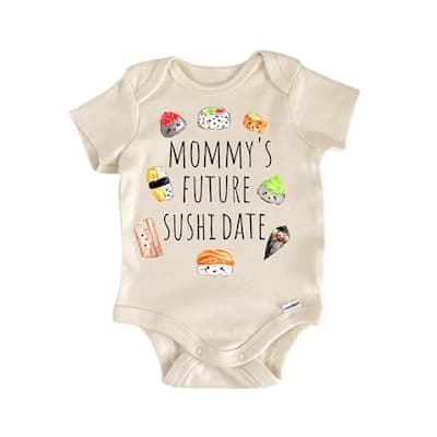 Sushi Foodie Food - Baby Boy Girl Clothes Infant Bodysuit Funny Cute Newborn