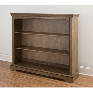 Hanley 56" Wide Hutch/Bookcase, Cashew