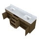 preview thumbnail 102 of 119, Lexora Abbey Bath Vanity and Carrara Marble Top