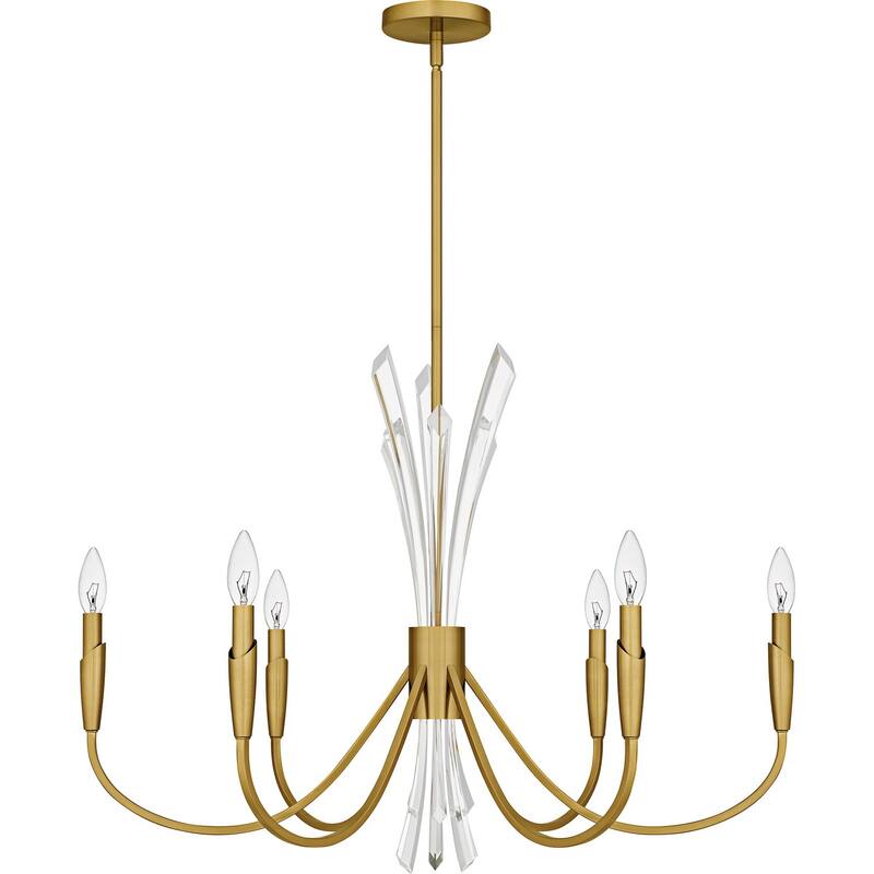 Cecily Chandelier - Brushed Gold