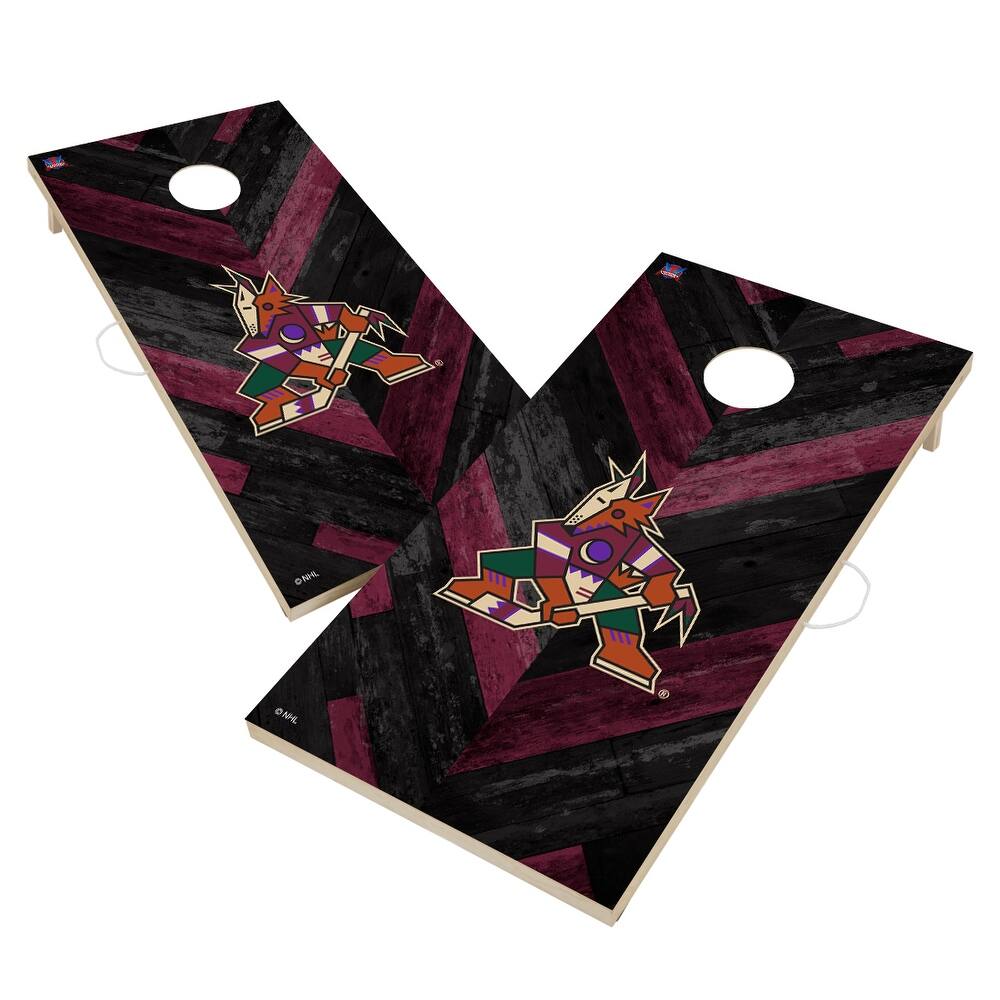 Arizona Coyotes NHL Cornhole Board Set