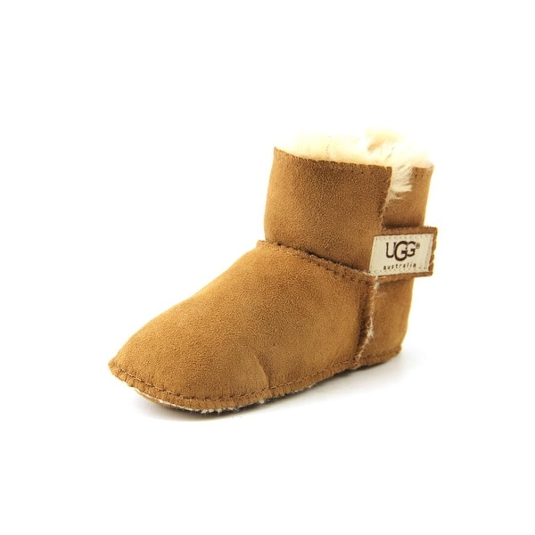 Ugg Australia I Erin Toddler Round Toe Suede Brown Winter Boot