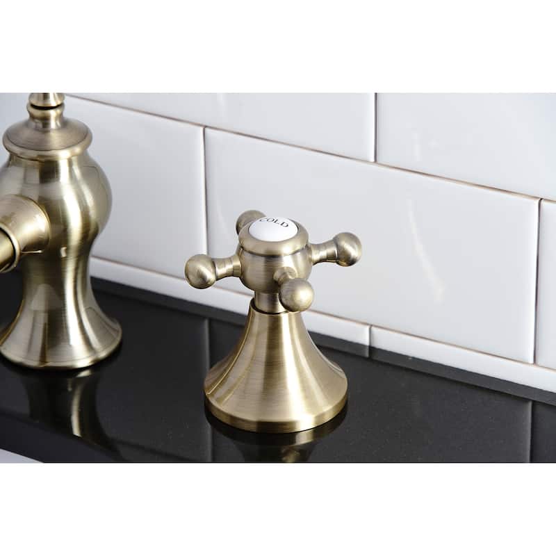 Kingston Brass English Country 8 in. Widespread Bathroom Faucet
