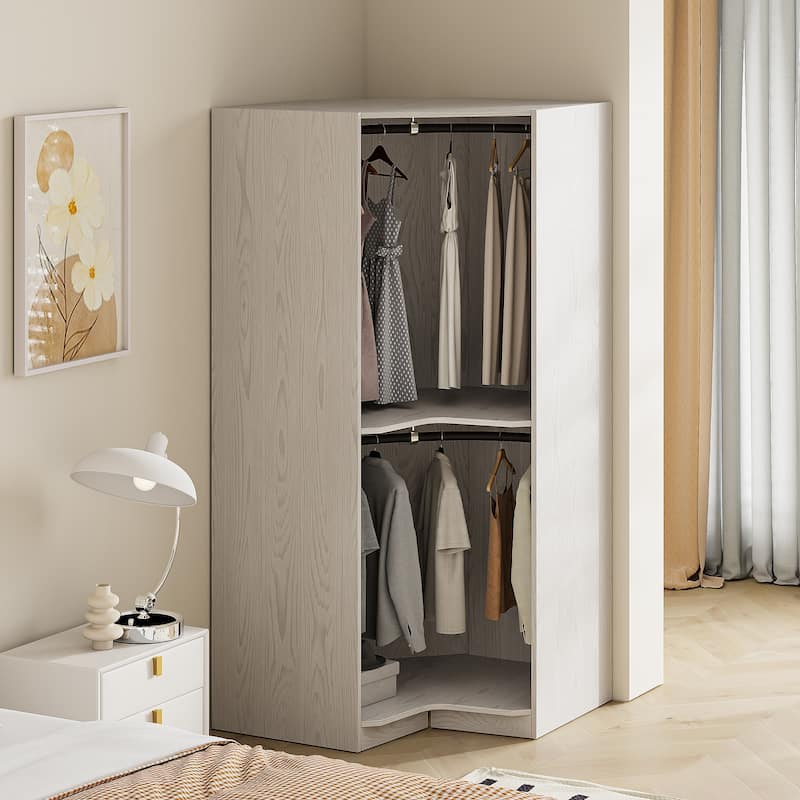 Polygon Corner Wardrobe
