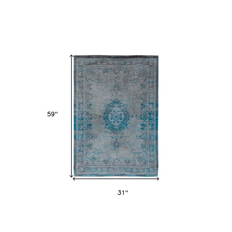Lama Non Skid Woven Area Rug By HomeRoots