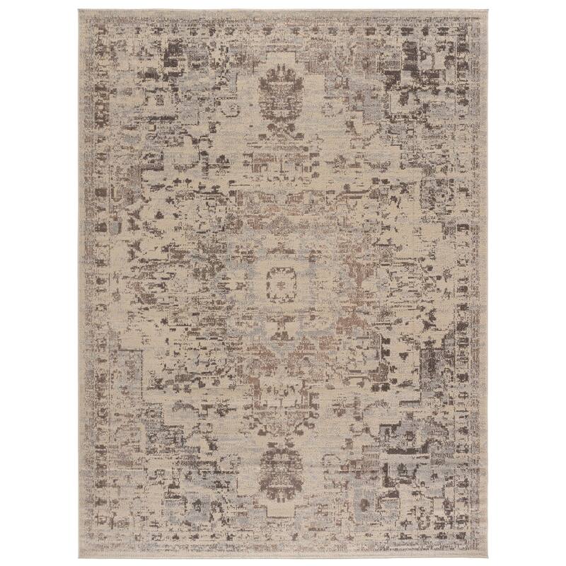 SAFAVIEH Madison Katelijne Boho Medallion Distressed Area Rug