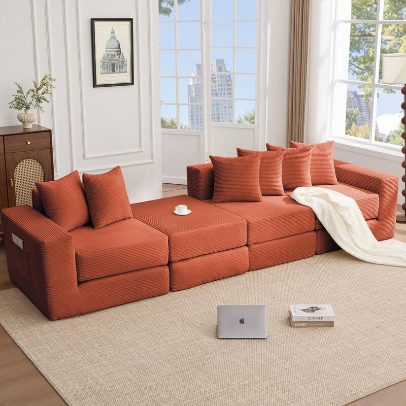 10-in-1 Convertible Sofa Sectional