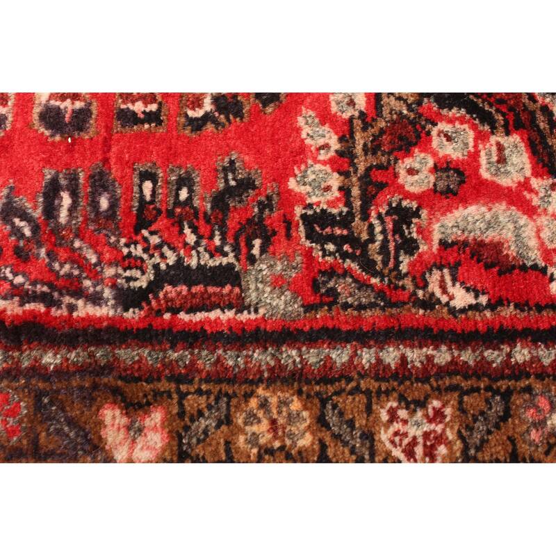 ECARPETGALLERY Hand-knotted Anadol Red Wool Rug - 3'5 x 5'6