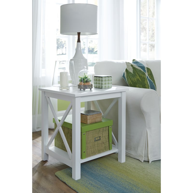 International Concepts Wood Hampton End Table