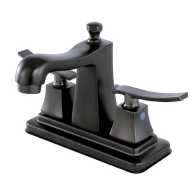 Kingston Brass Queensbury Centerset Bathroom Faucet with Pop-Up Drain