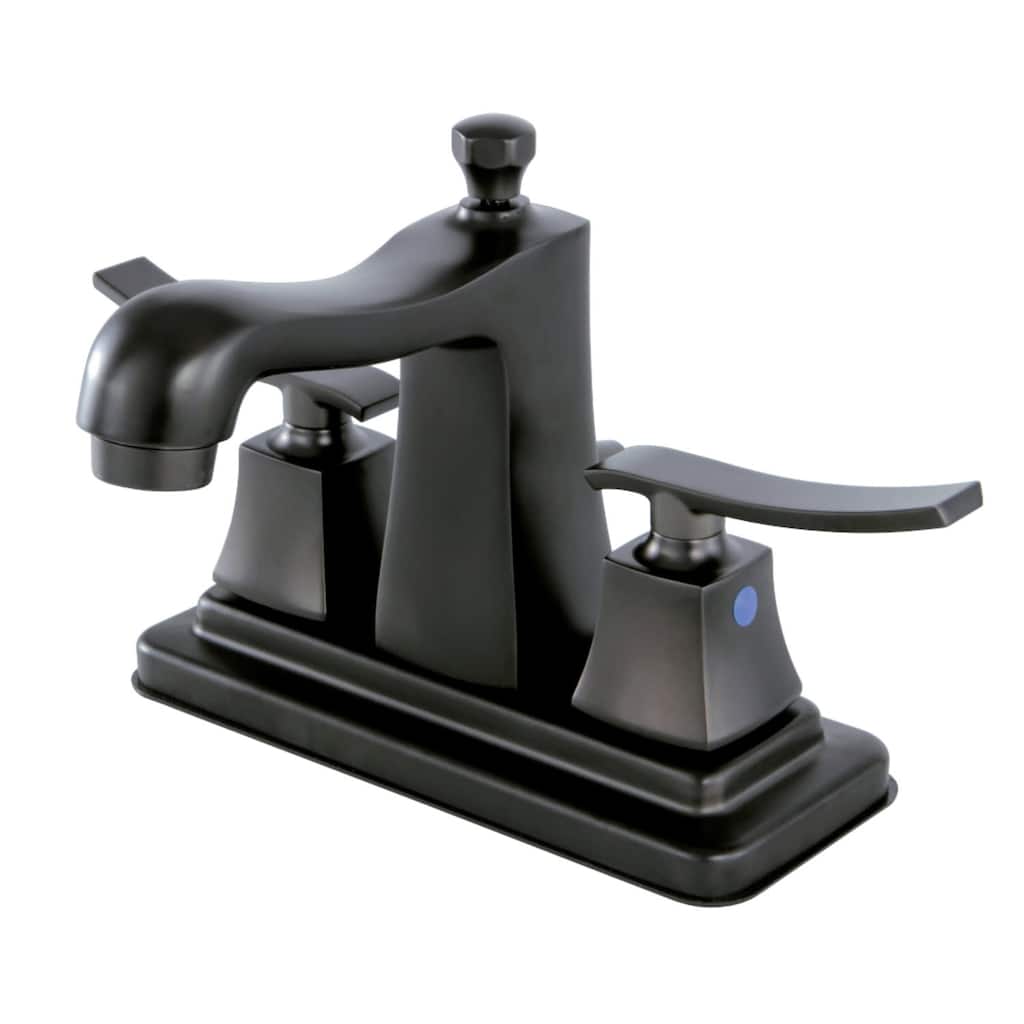 Kingston Brass Queensbury Centerset Bathroom Faucet with Pop-Up Drain