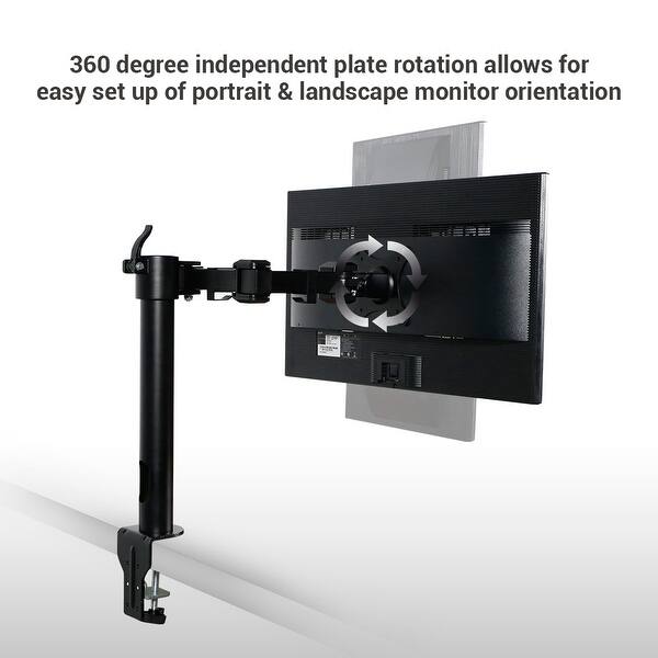 Shop Fleximounts D1 Full Motion Lcd Arm Desk Mount Stand Fits 10